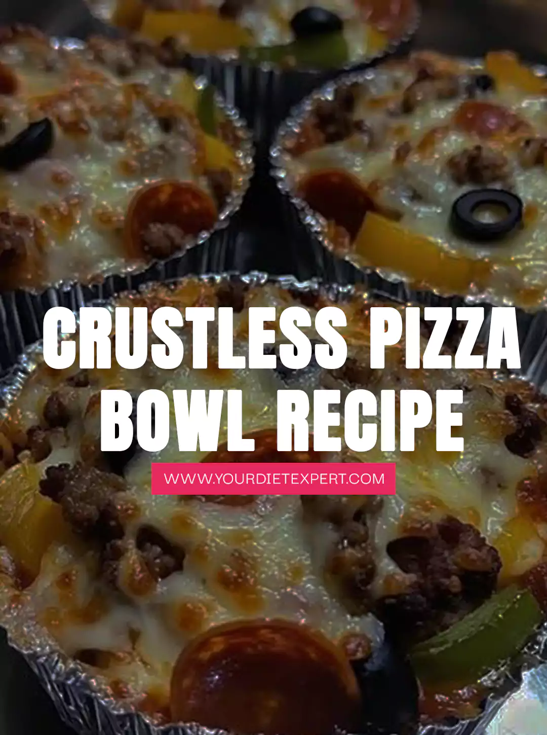 Crustless Pizza Bowl Recipe