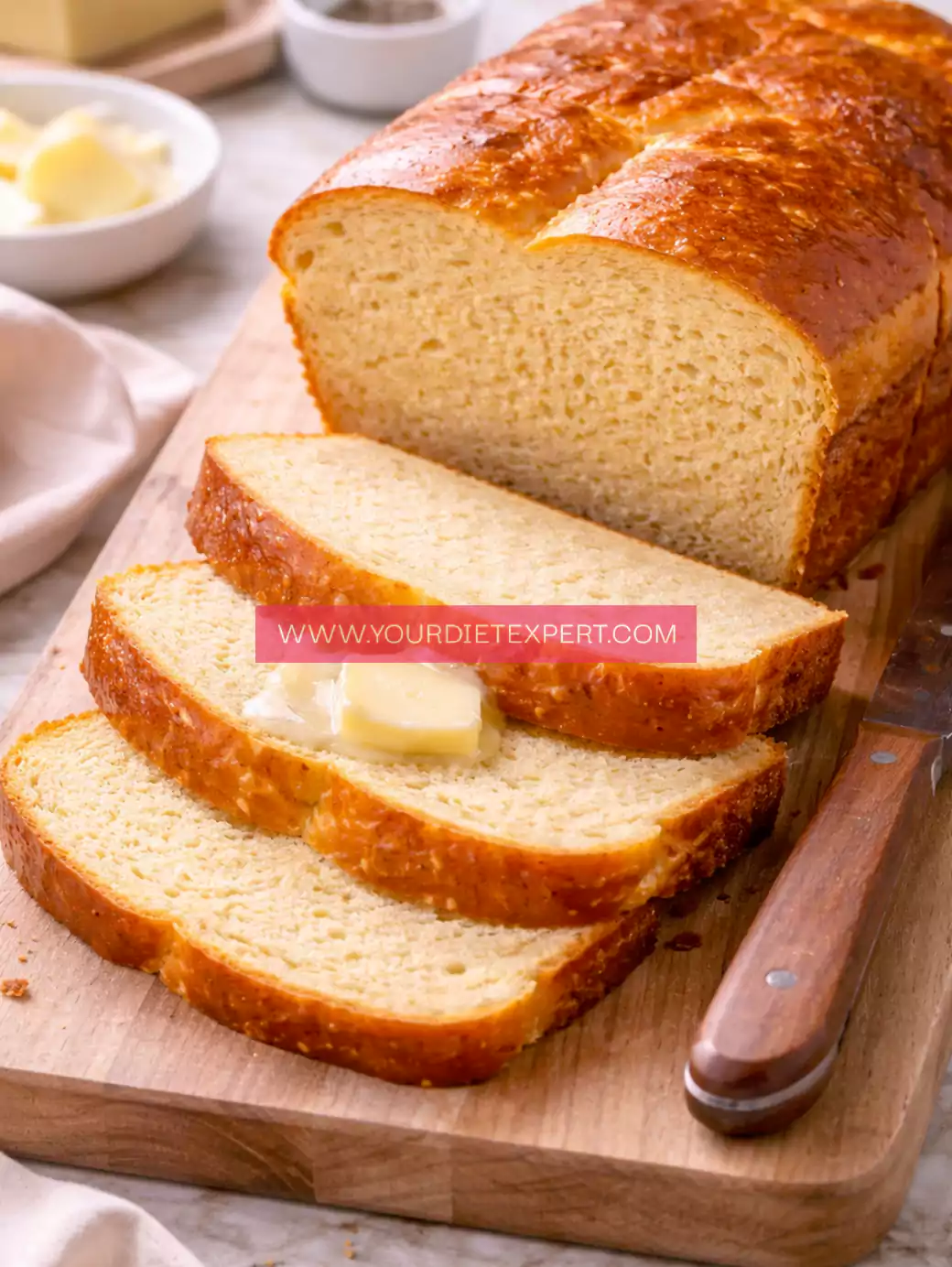 Keto Brioche Bread (Soft, Buttery & Low-Carb)