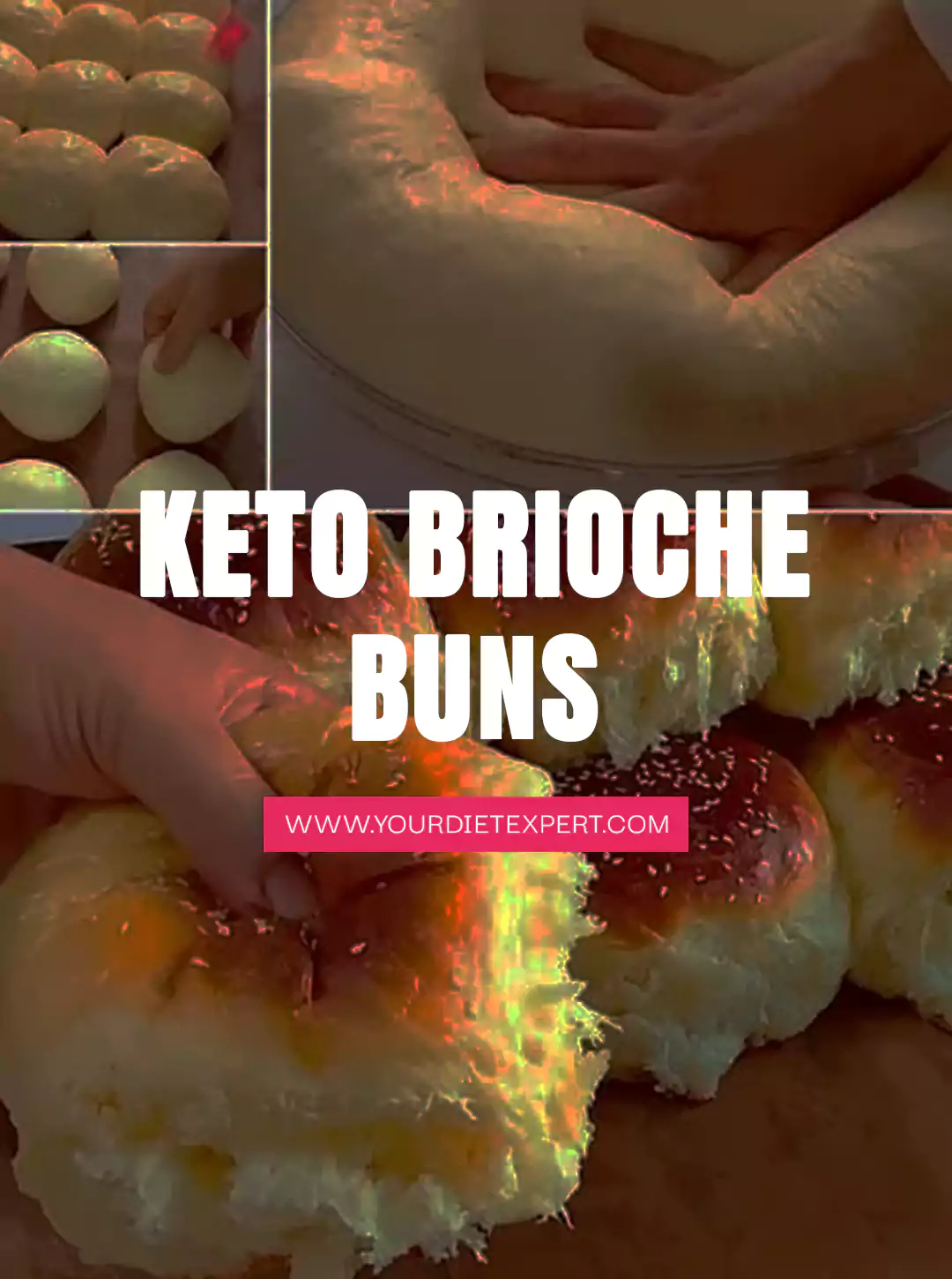 Keto Brioche Buns