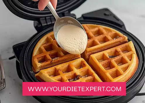 Keto Cauliflower Waffles 3