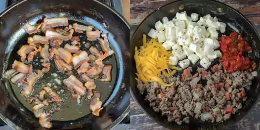 Keto Cheeseburger Quesadillas