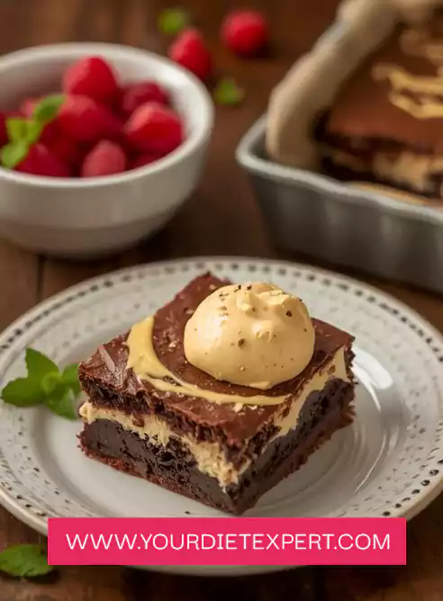 Keto Cheesecake Brownies 4