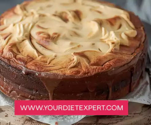Keto Chocolate Cake with Cheesecake Pudding