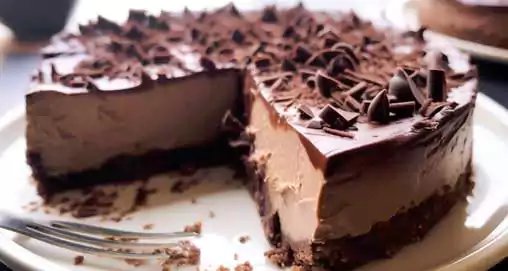 Keto Chocolate Cheesecake