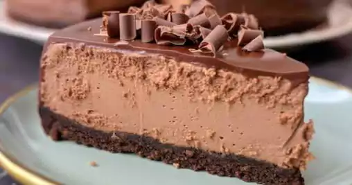 Keto Chocolate Cheesecake