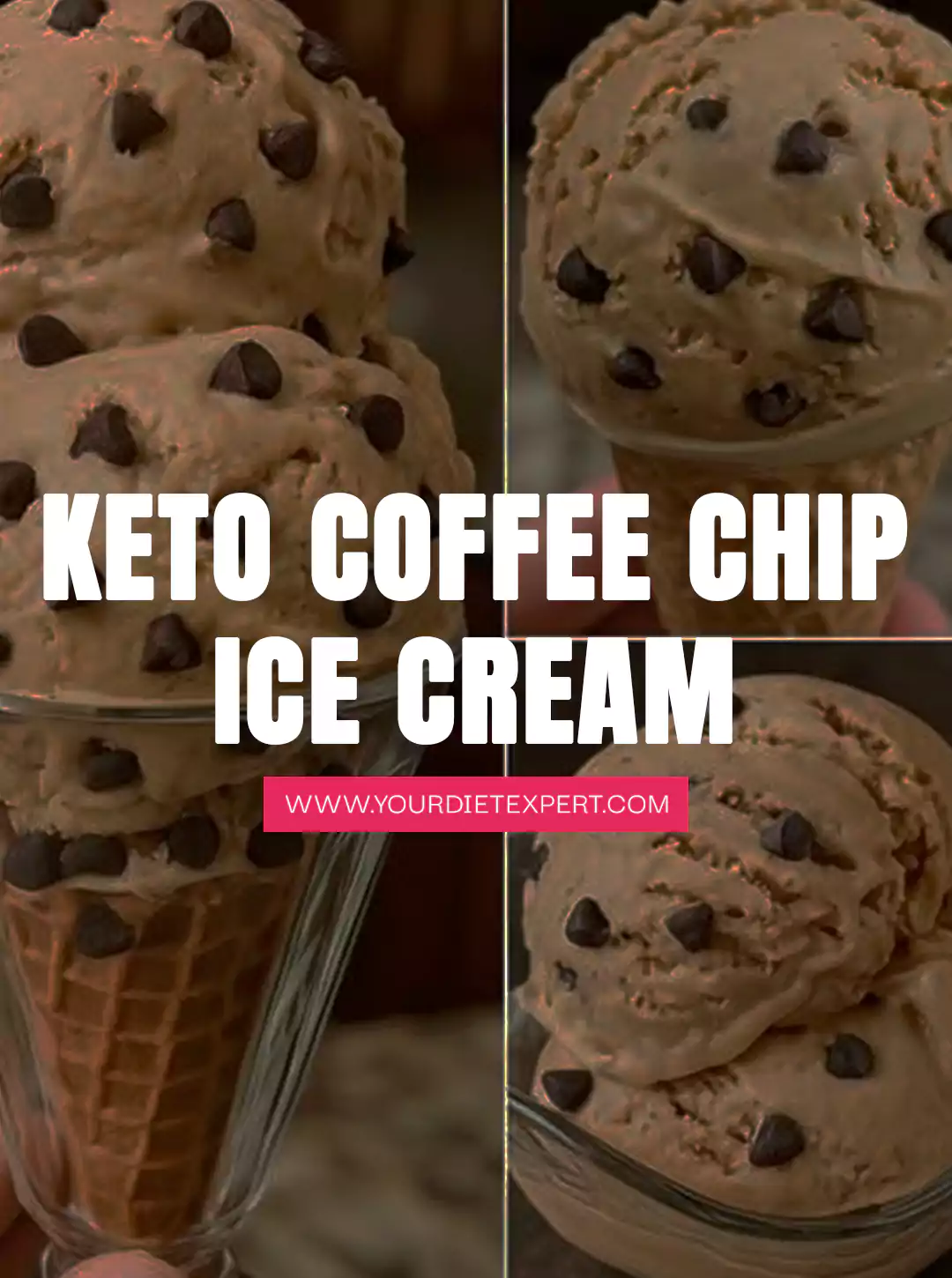 Keto Coffee Chip Ice Cream