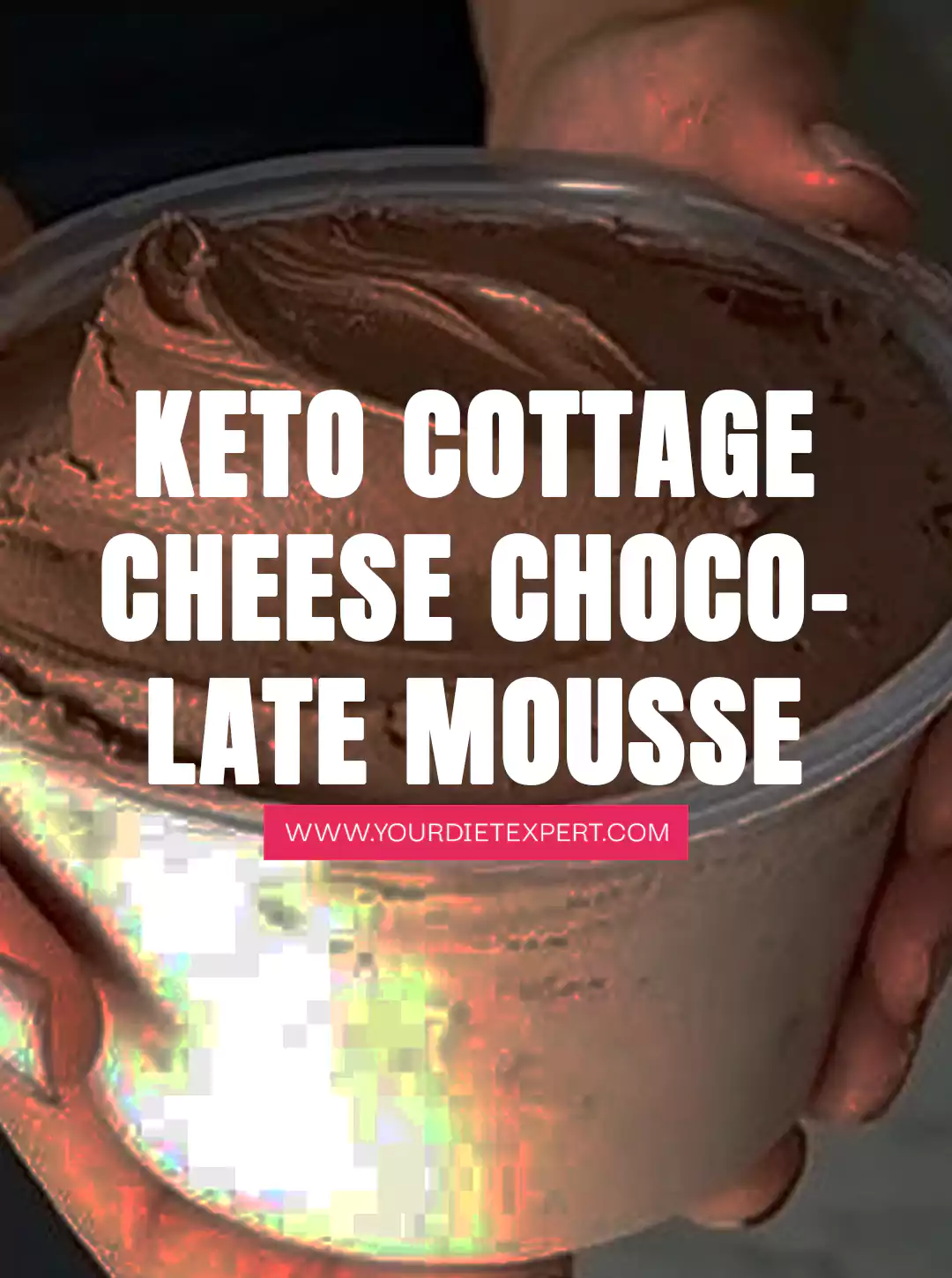 Keto Cottage Cheese Chocolate Mousse