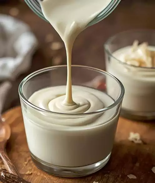 Keto Cottage Cheese Coconut Pudding