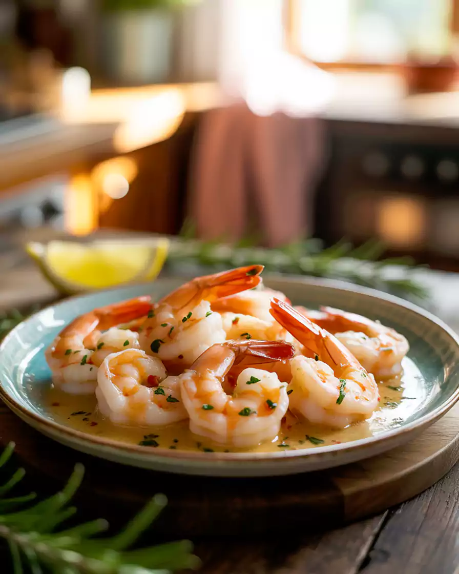 Keto Creamy Garlic Shrimp Recipe