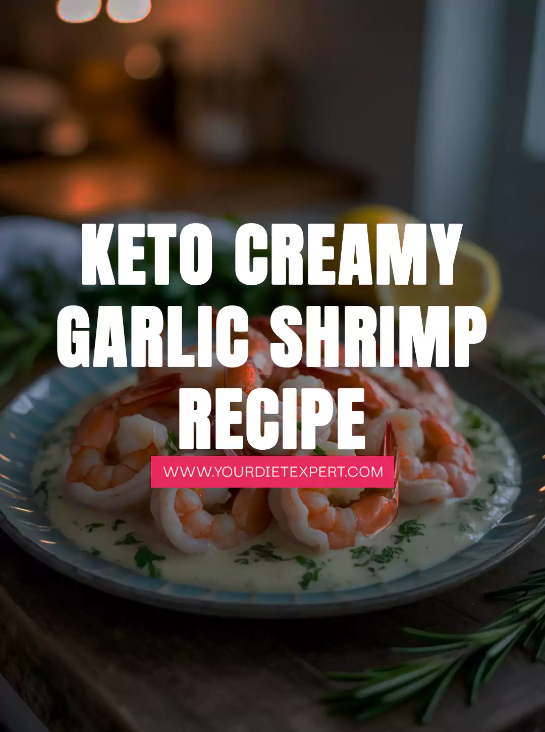 Keto Creamy Garlic Shrimp Recipe