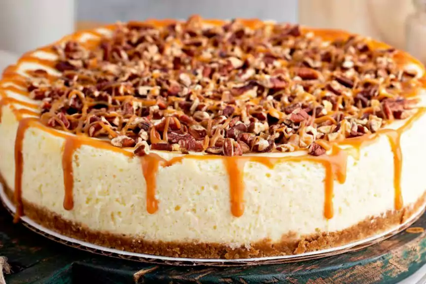 Keto Dulce De Leche Cheesecake