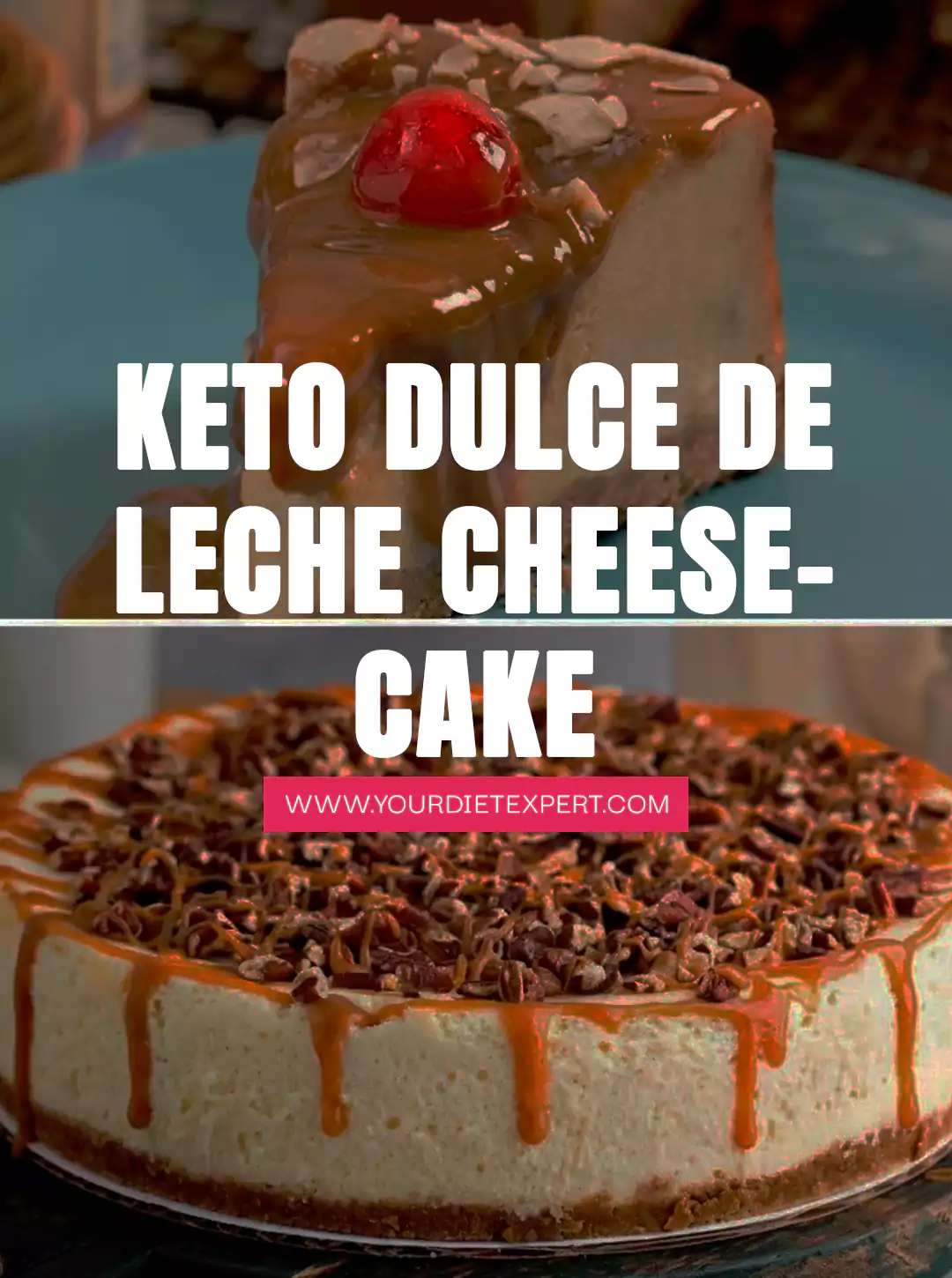 Keto Dulce De Leche Cheesecake