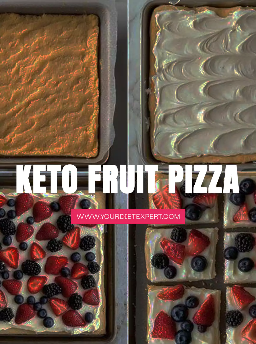 Keto Fruit Pizza