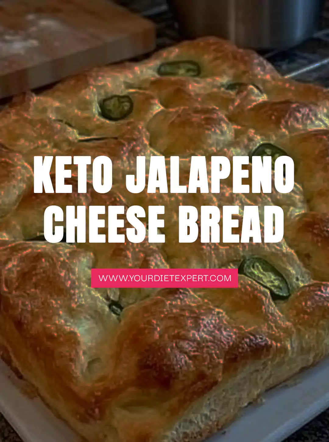 Keto Jalapeno Cheese Bread