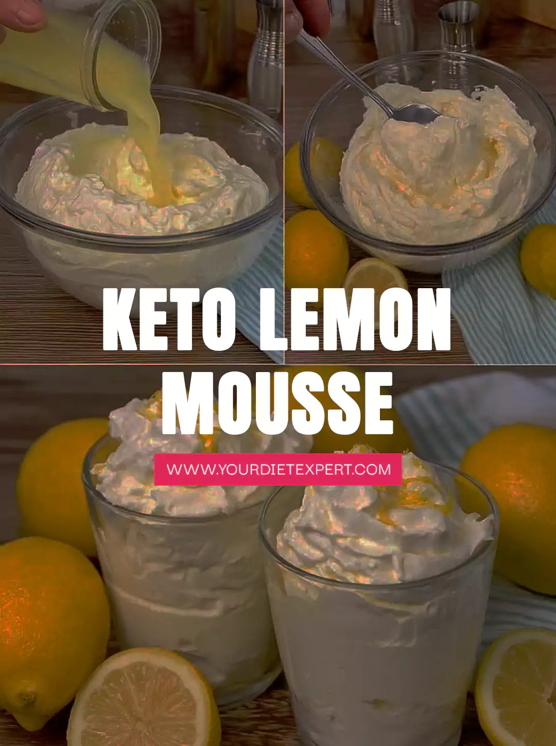 Keto Lemon Mousse