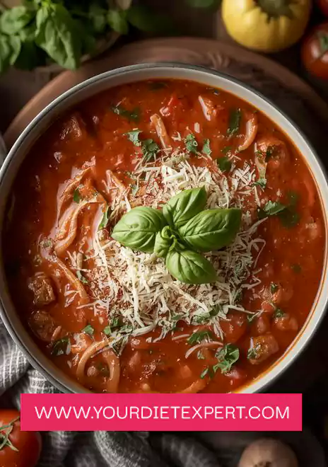 Keto One Pot Lasagna Soup 4
