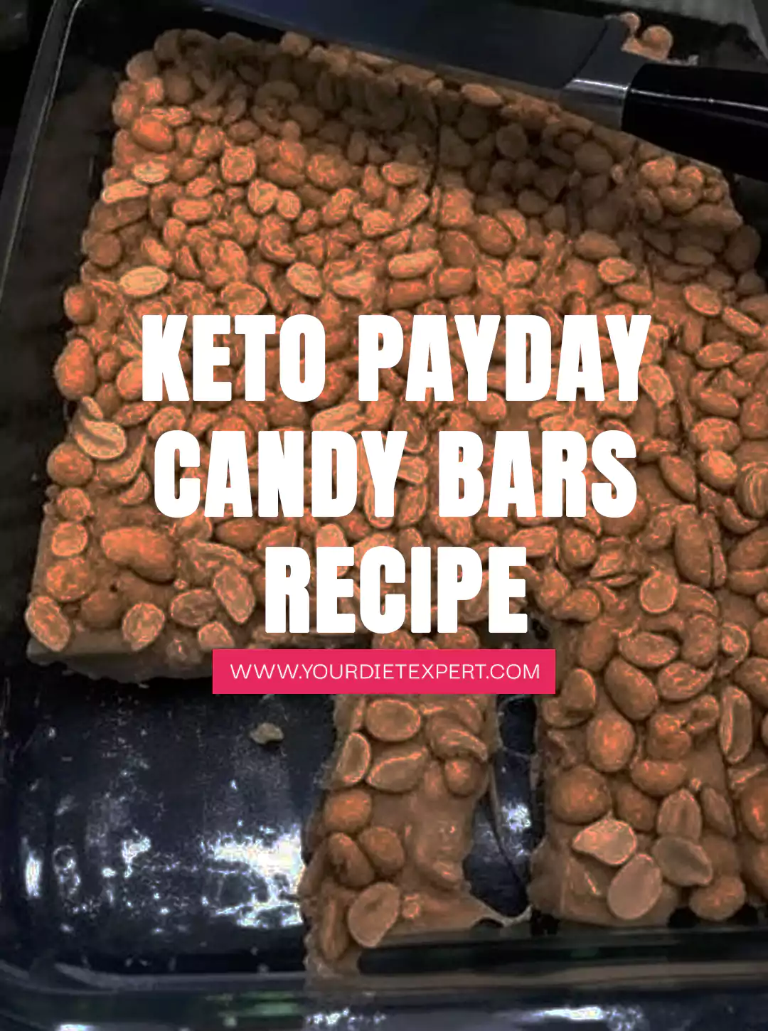 Keto Payday Candy Bars Recipe