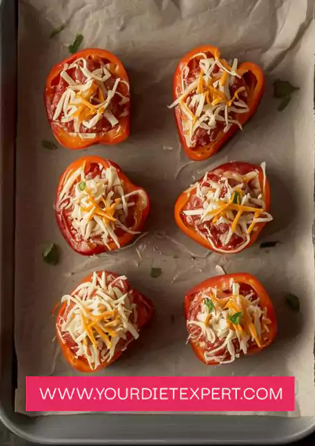 Keto Pizza Pepper Poppers Bites 3