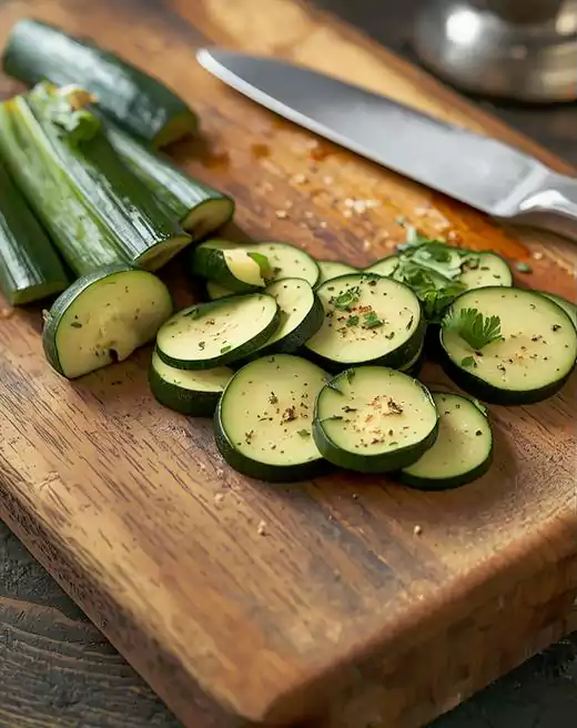 Keto Sautéed Zucchini & Mushrooms