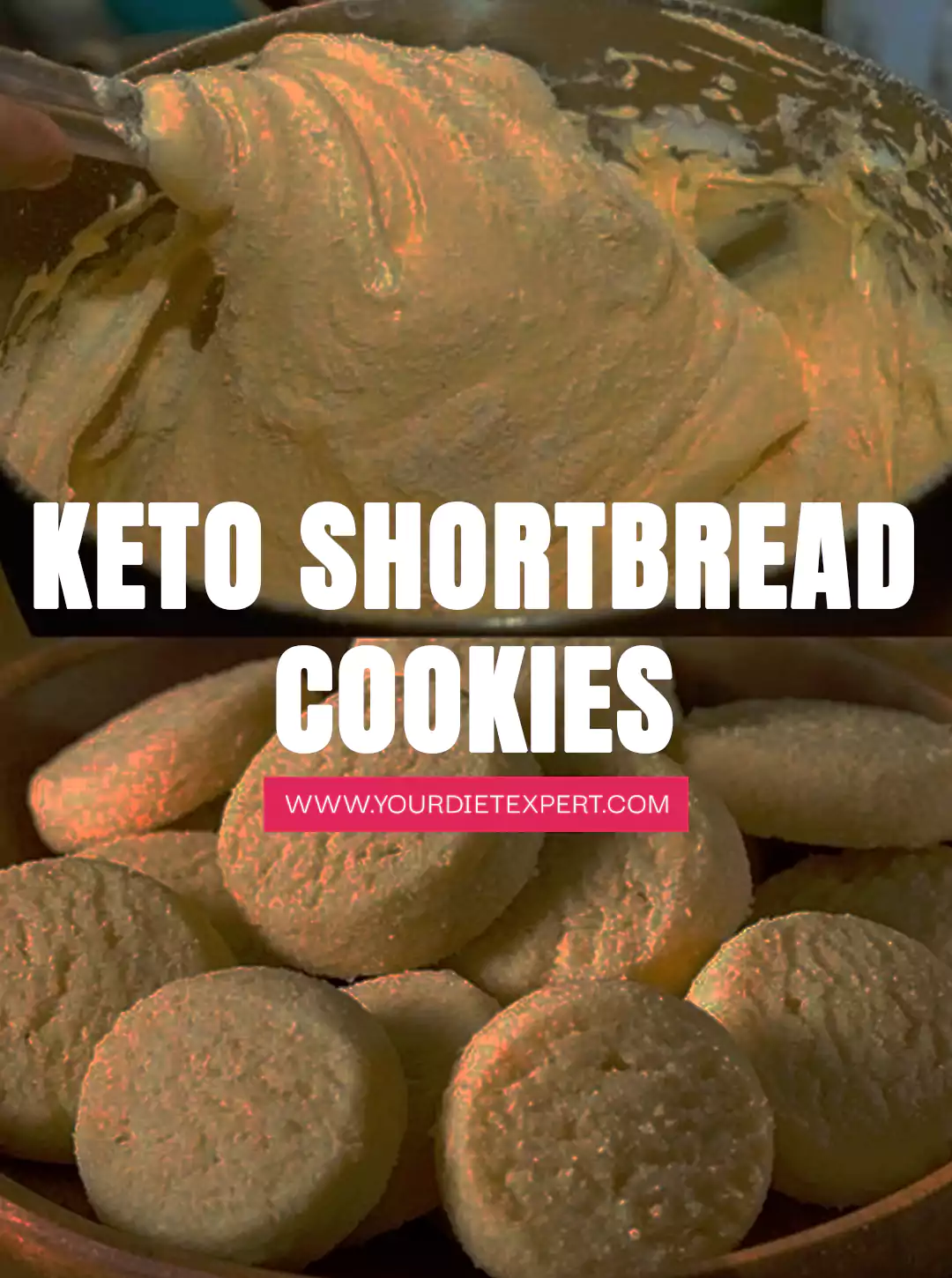 Keto Shortbread Cookies