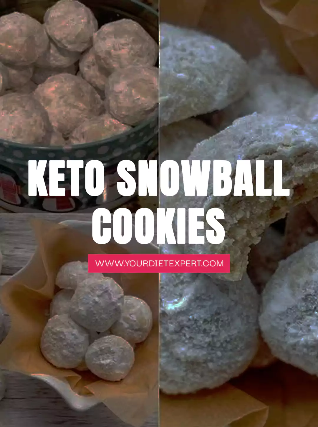 Keto Snowball Cookies