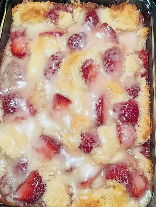 Keto Strawberry Cream Cheese Cobbler Recipe 2