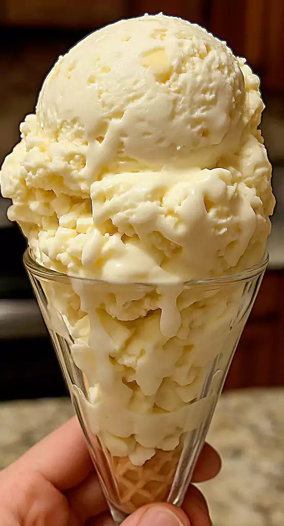 Keto White Chocolate Ice Cream