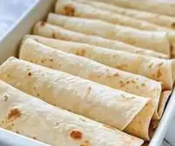 Low Carb White Chicken Enchiladas