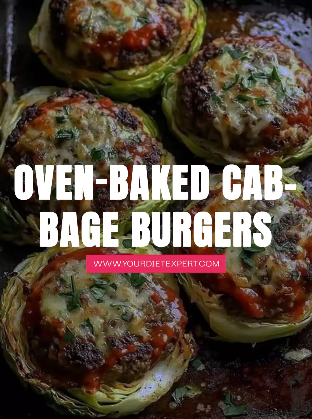 Oven-Baked Cabbage Burgers