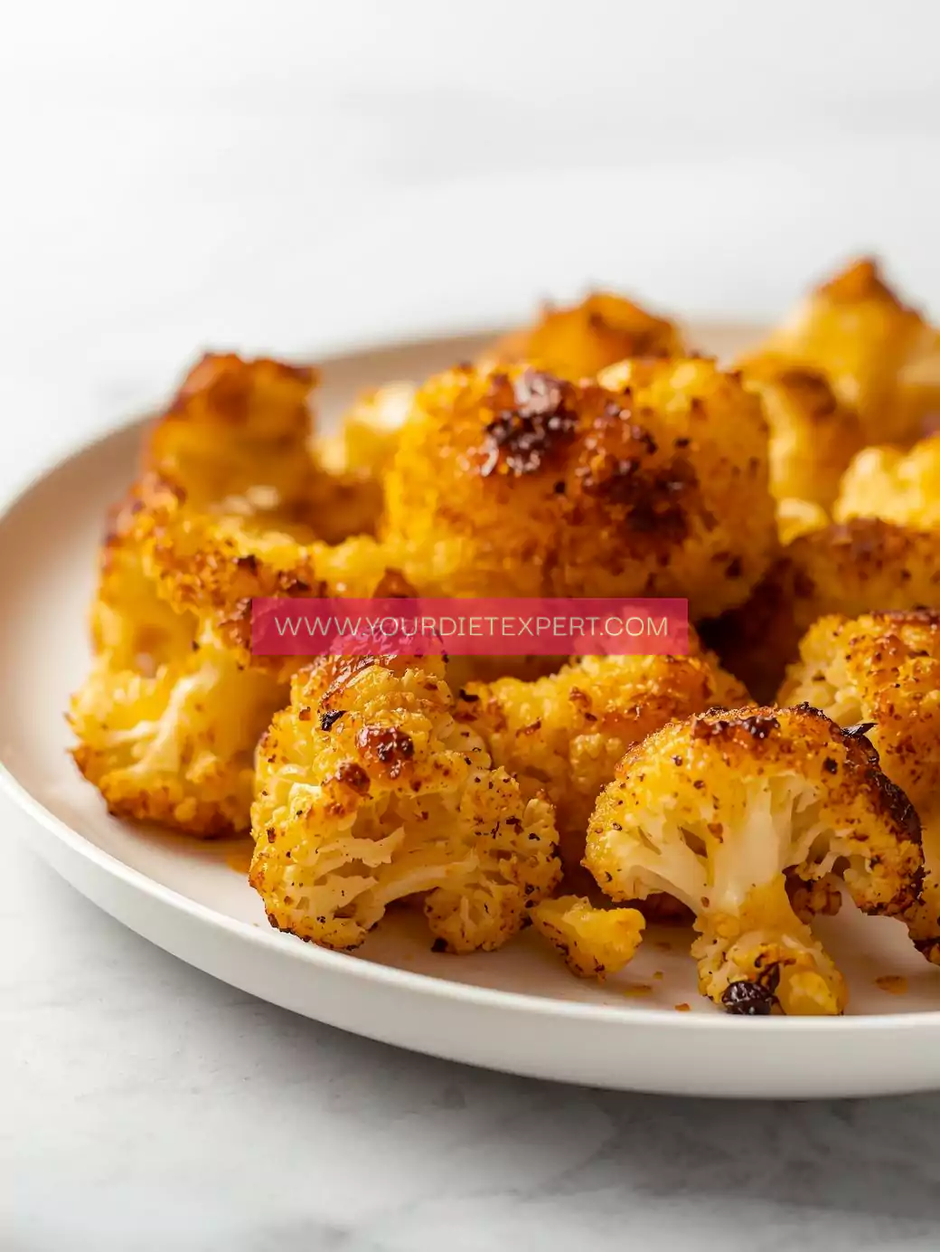Diabetic-Friendly Crispy Roasted Cauliflower – Low Carb, Flavorful & Easy to Make