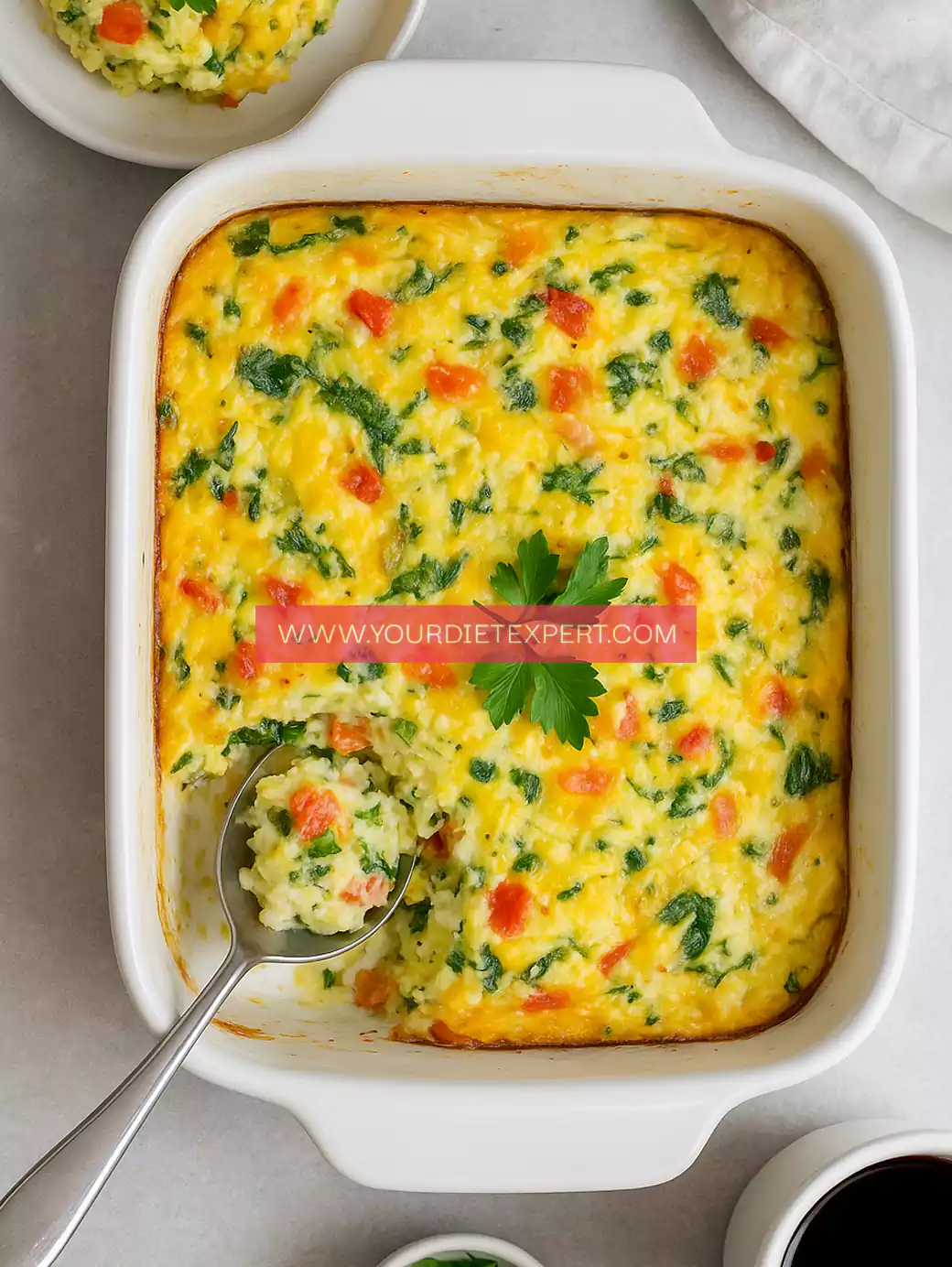 Weight Watchers Baked Cottage Cheese Eggs – Light, Creamy & Protein-Packed Brunch Magic