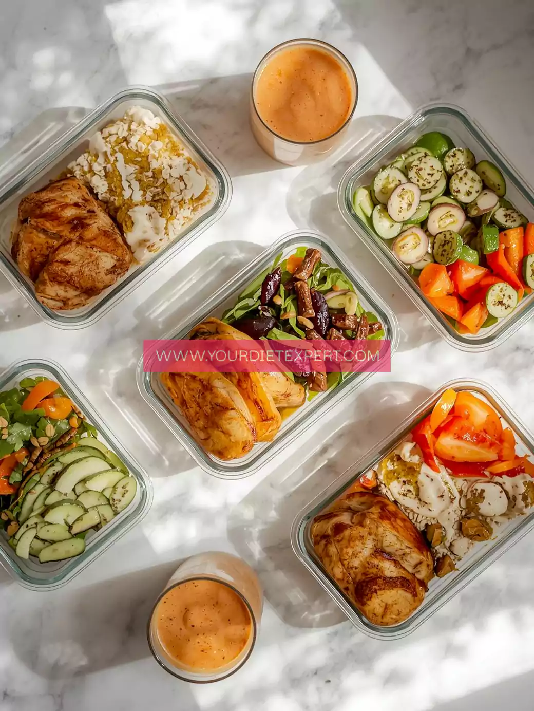 Free Printable 1200-Calorie Meal Plan for Busy Women on the Go