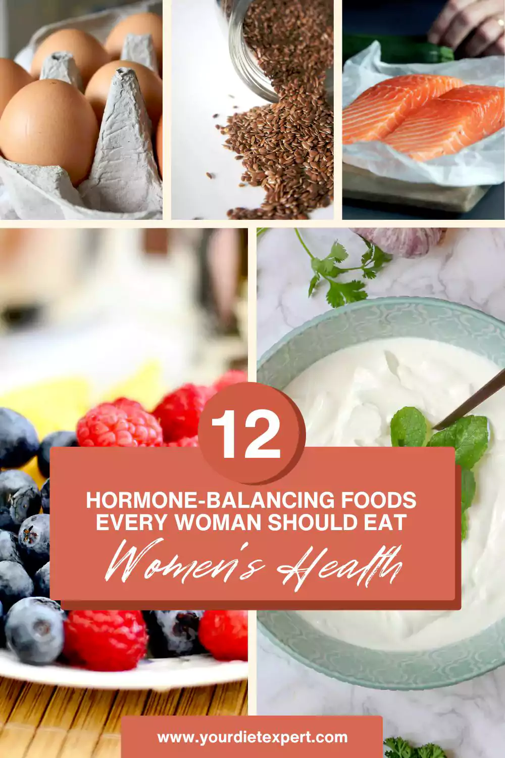 12 Hormone-Balancing Foods Every Woman Should Eat (Naturally Boost Energy & Mood!)