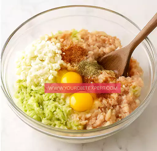 High-Protein Chicken & Zucchini Dinner Loaves 2