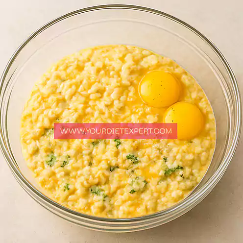 High-Protein Low-Carb Broccoli Cheese Bites 2