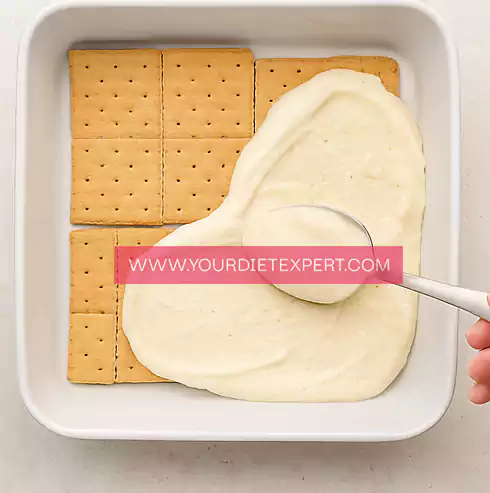 High-Protein No-Bake Chocolate Eclair Dessert 2