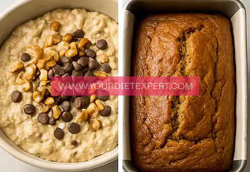 Healthy High-Protein Banana Bread with Cottage Cheese 3