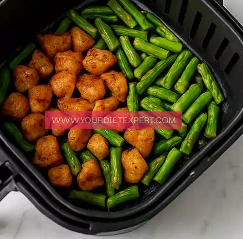 High-Protein Air Fryer Chicken & Asparagus 3