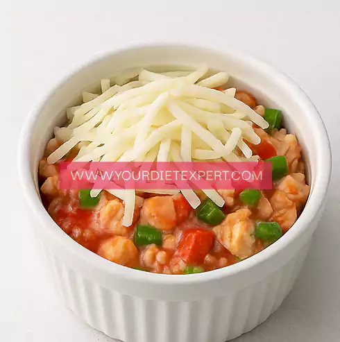 High-Protein Cottage Cheese Pizza Bowl 3