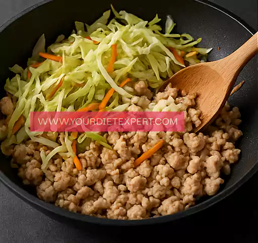 High-Protein Low-Carb Egg Roll in a Bowl 3