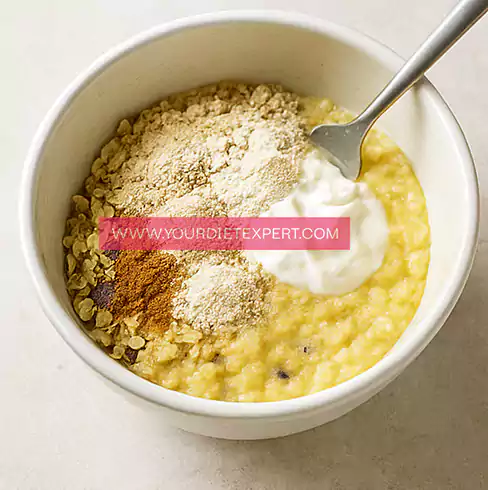 High-Protein Banana Baked Oatmeal 3