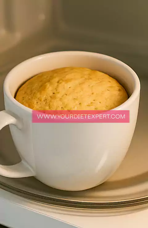 2-Minute High-Protein Vanilla Mug Cake 4
