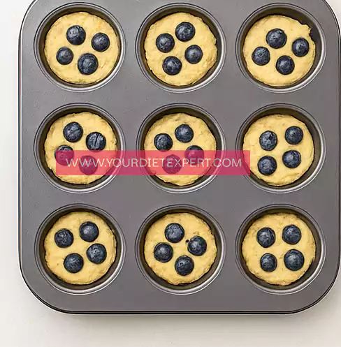 High-Protein Blueberry Almond Breakfast Muffins 5