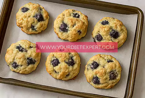 High-Protein Blueberry Breakfast Biscuits 6