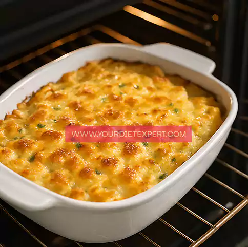 High-Protein Baked Mac and Cheese 6