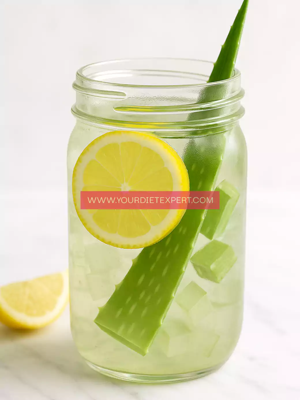 Aloe Vera & Lemon Detox Water