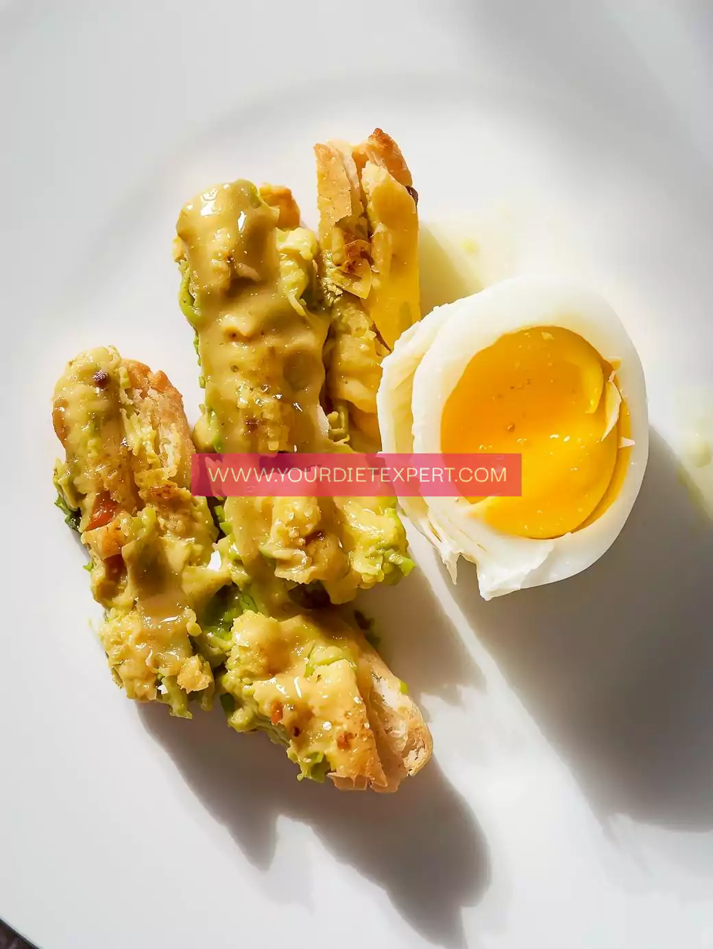 Avocado Toast Fingers + Boiled Egg
