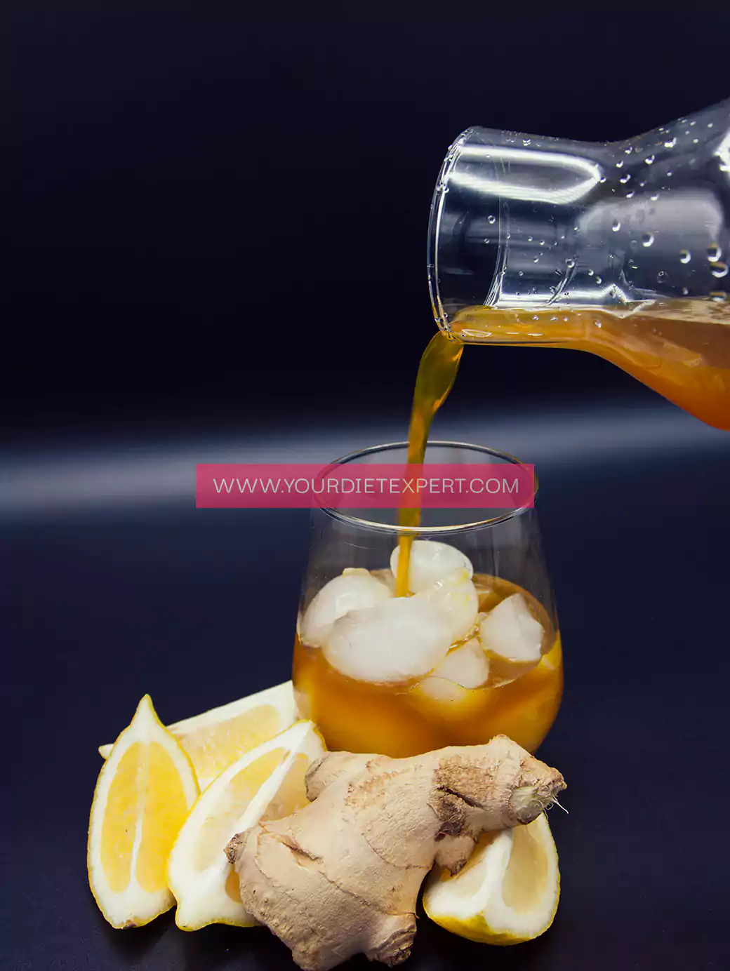 Ginger + lemon tea