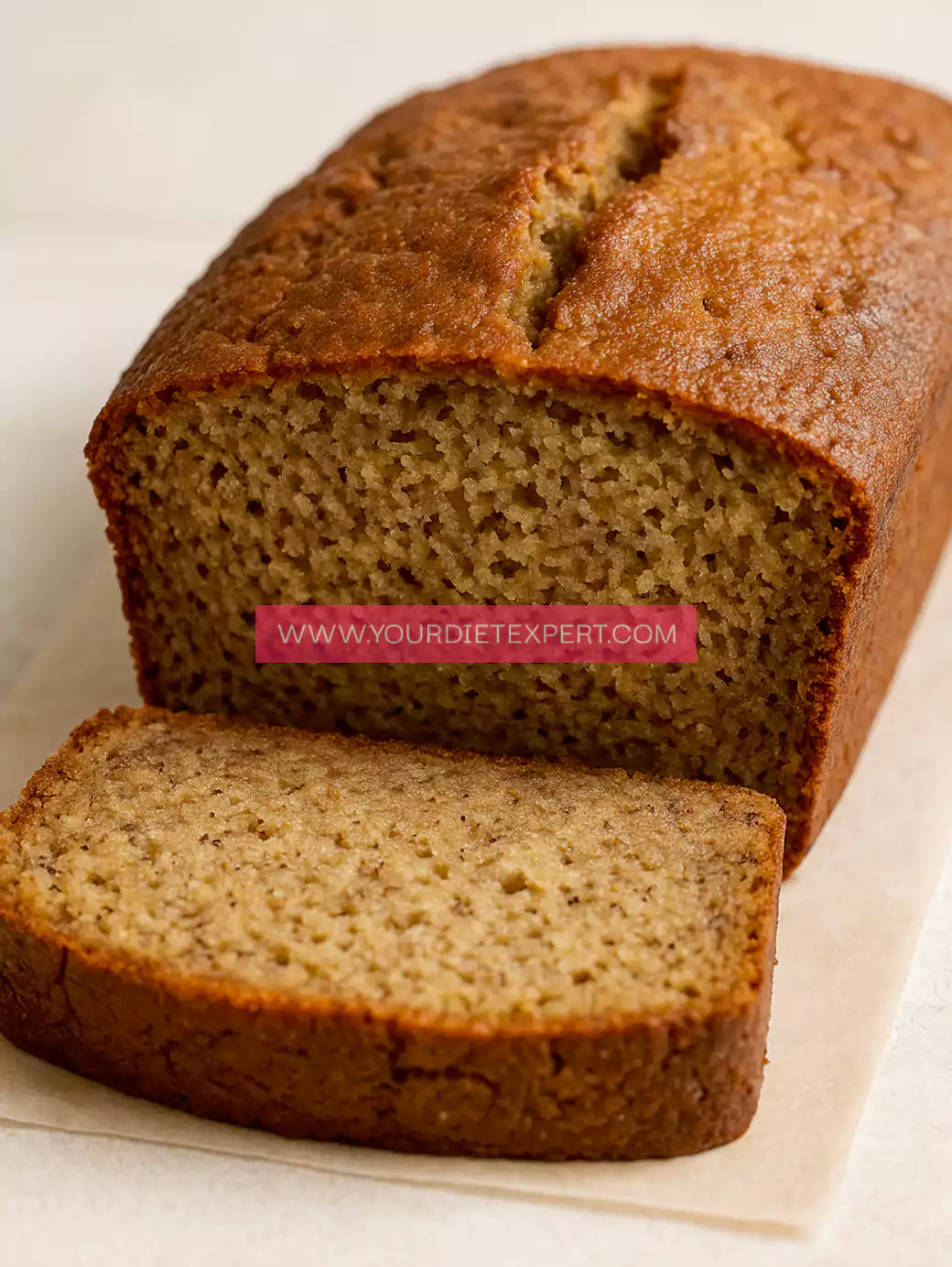 Healthy High-Protein Banana Bread with Cottage Cheese