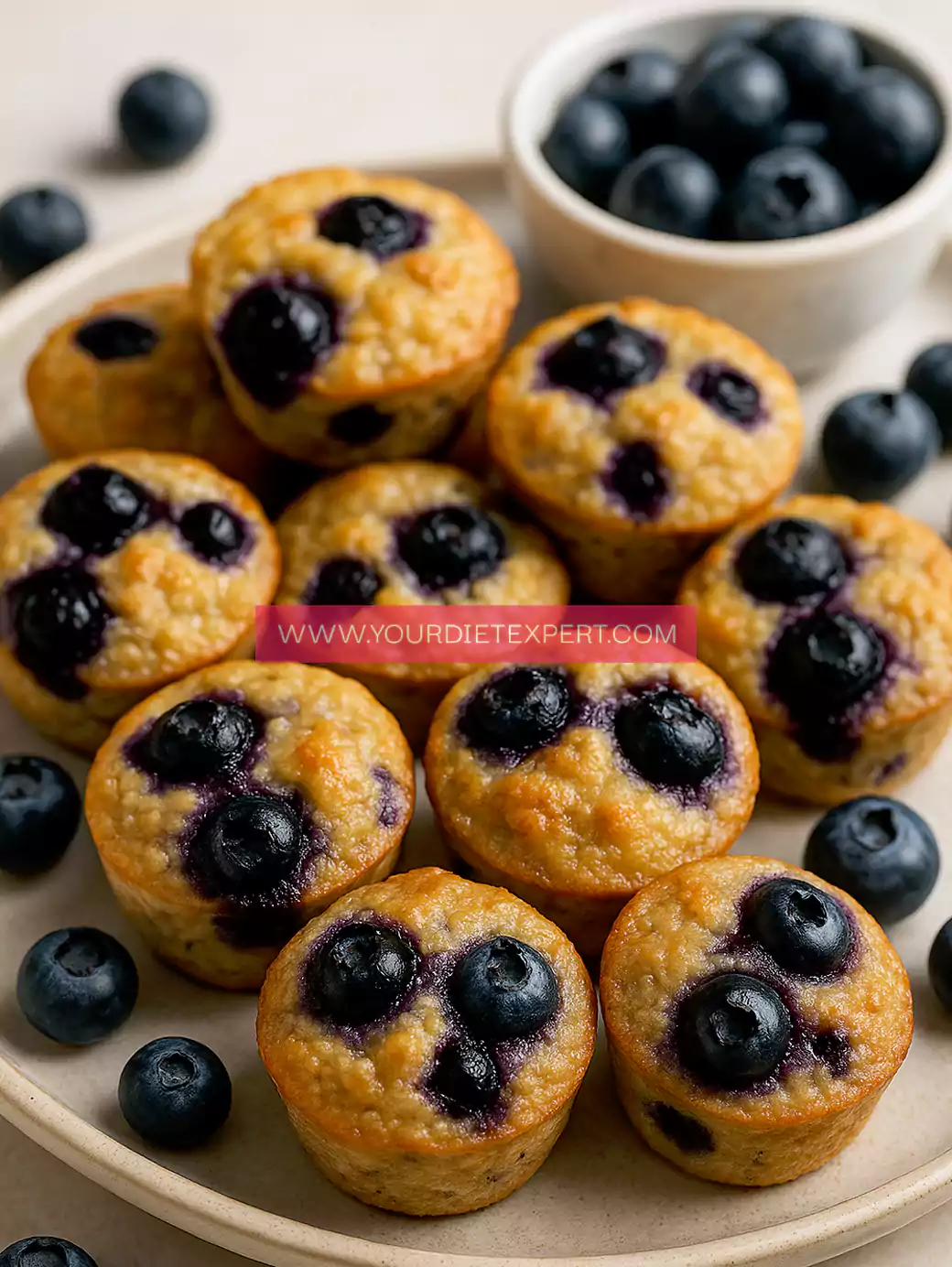 High-Protein Blueberry Cottage Cheese Pancake Bites – Easy, Healthy & Guilt-Free Breakfast